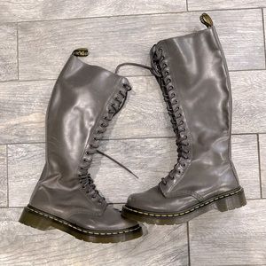 ✨Original “Doc Martens ” Grey Tall Boots !